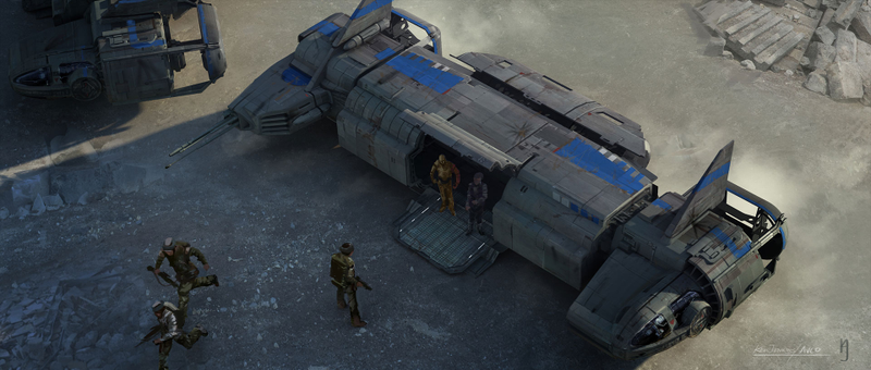 Illustration for article titled The Force Awakens' Concept Art Had Some Cool Ideas